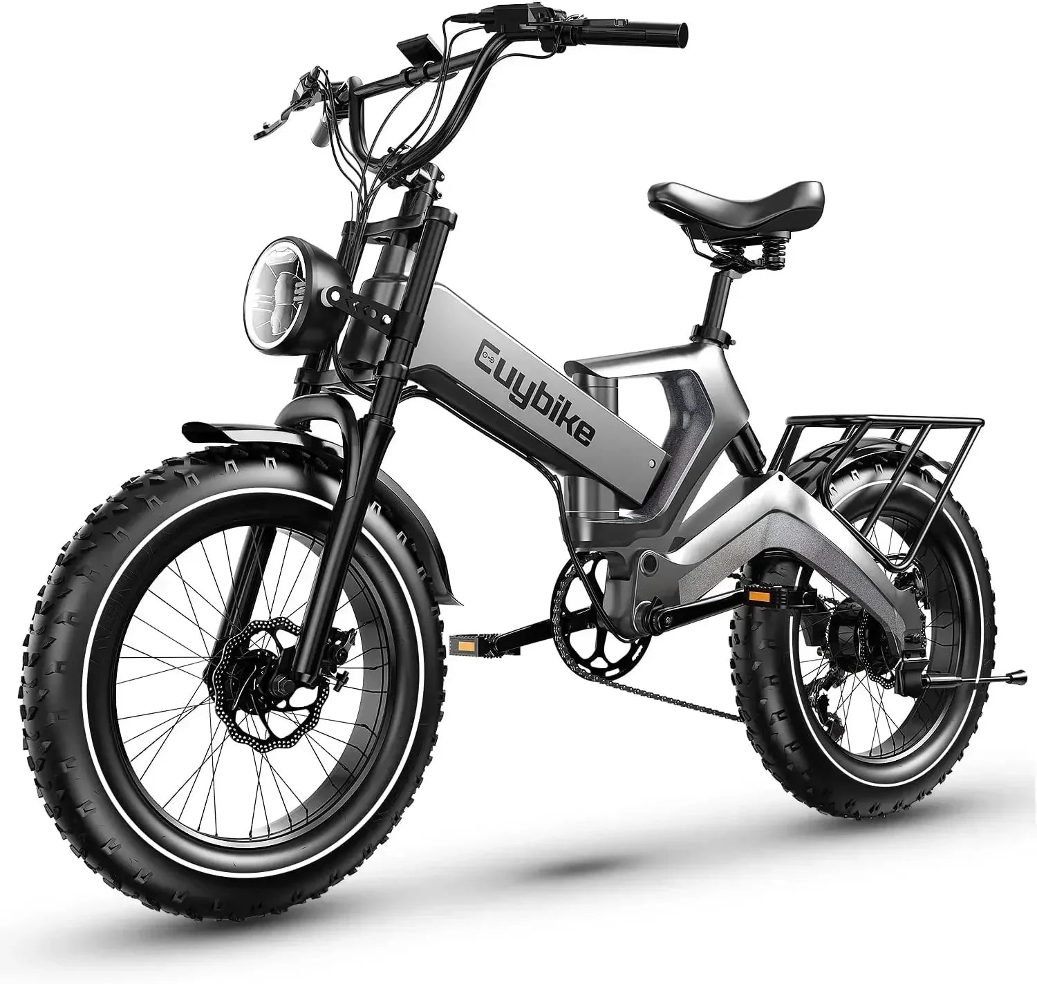 Ebike K6F 1000W 48V 25AH 20-inch mountain city adult electric bicycle folding electric fat tireoff-road vehicle electric bicycle AXSSIBLZ