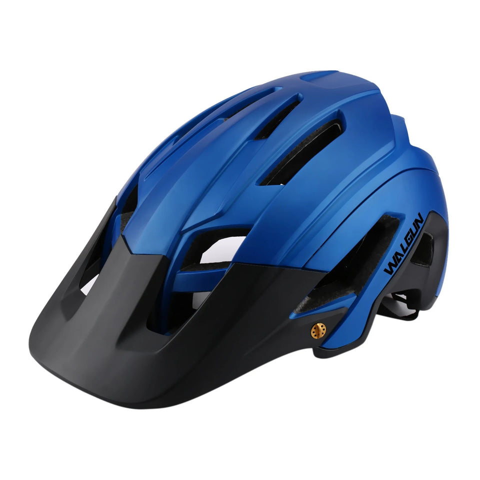 Trail bike helmet MTB mountain XC AM bikes helmet for men women adults off road cycling helmet with visor enduro bicylce helmets AXSSIBLZ