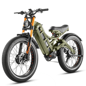 Romeo Pro 2 Xtreme 3000W Dual Motor Fat Tire Ebike – Luxury Off-Road Performance AXSSIBLZ