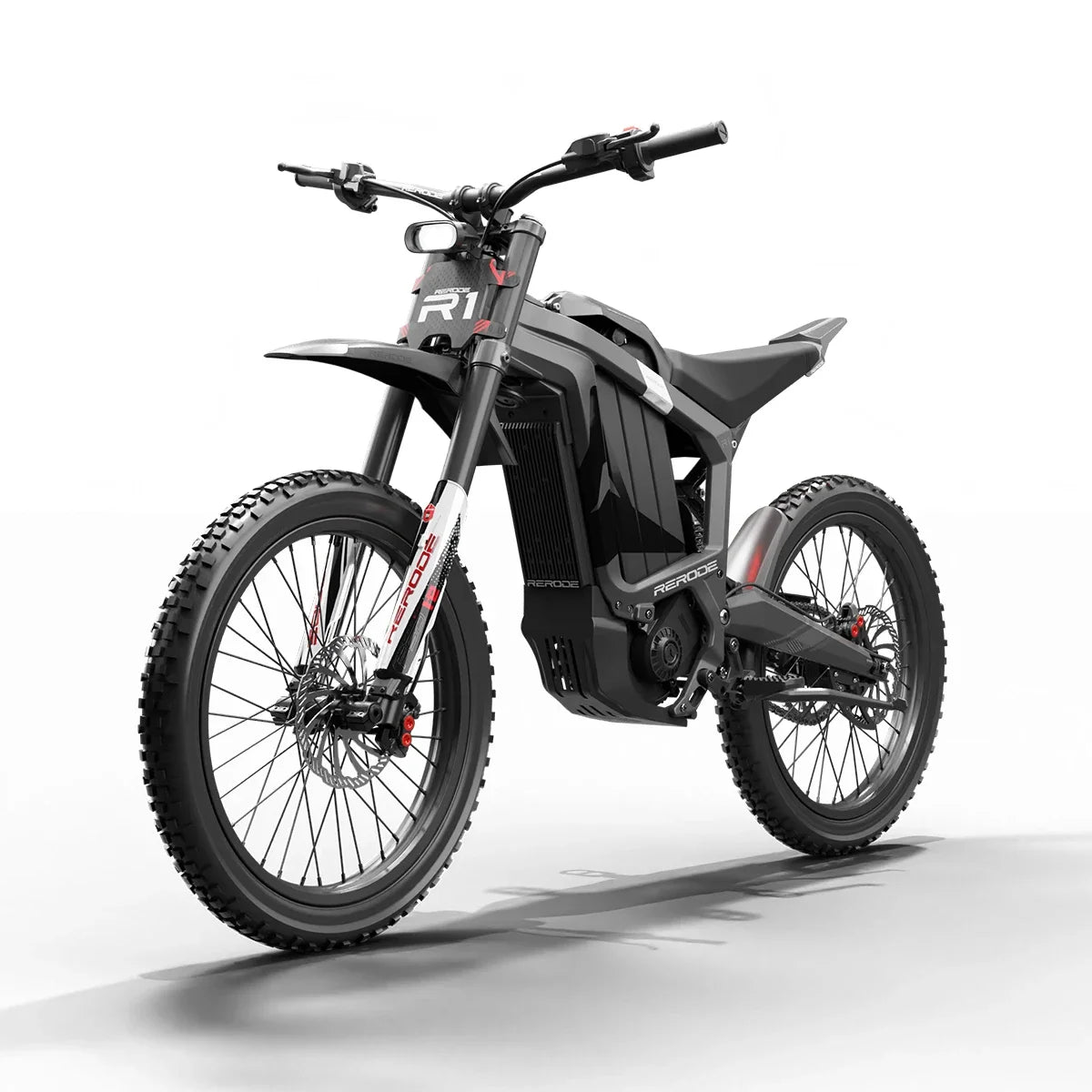 Rerode R1 PowerSurge Electric Dirt Bike – 85KMH 72V Central Motor 120KM Long Range 53MPH Mountain Road Electric Dirt Bikes 8000W AXSSIBLZ