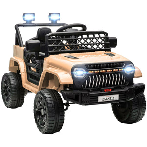 12V Ride on Truck W/ Spring Suspension, Remote, Pink AXSSIBLZ