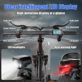 Folding Electric Bike for Adult,48V 15AH Removable Battery, 20MPH 35Miles Commuting Ebike,500W Lightweight 14'' Electric Bicycle AXSSIBLZ