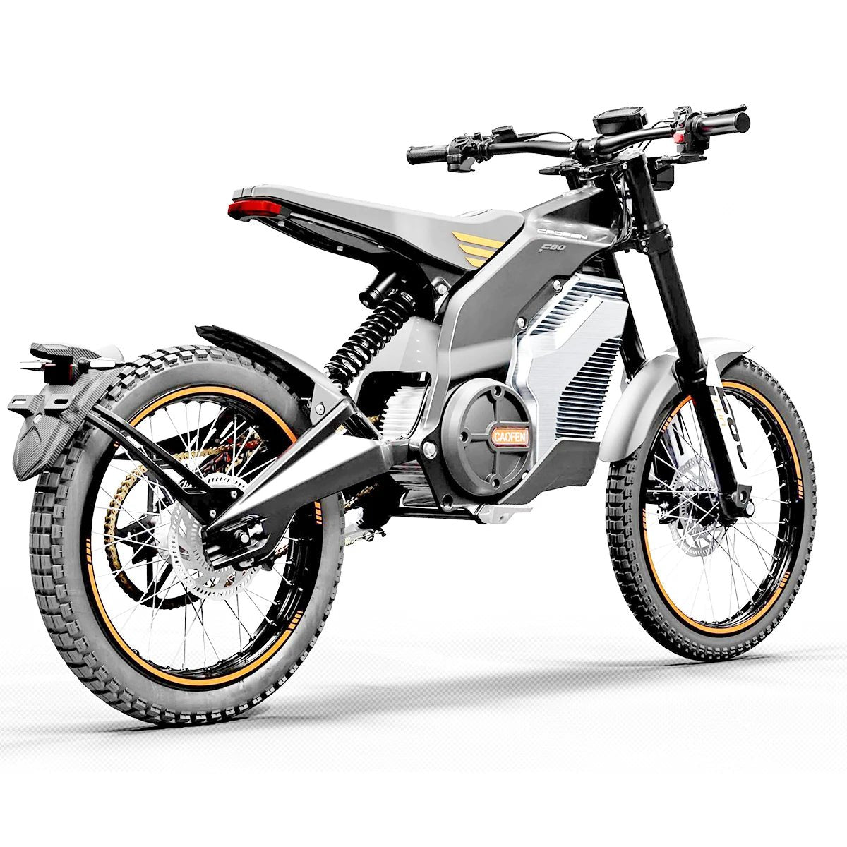CAOFEN F80 electric motorcycle two-wheel off-road road electric bike 72v48ah Maximum power 8000w Medium motor direct ebike AXSSIBLZ