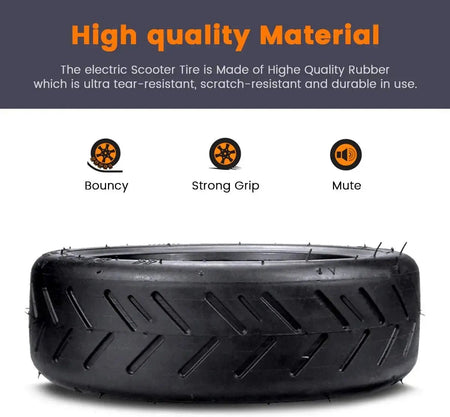 Electric Scooter Rubber Tire 8 1/2x2 Upgraded Thicken Inner Tube 8.5" Replacement Tire - AXSSIBLZ