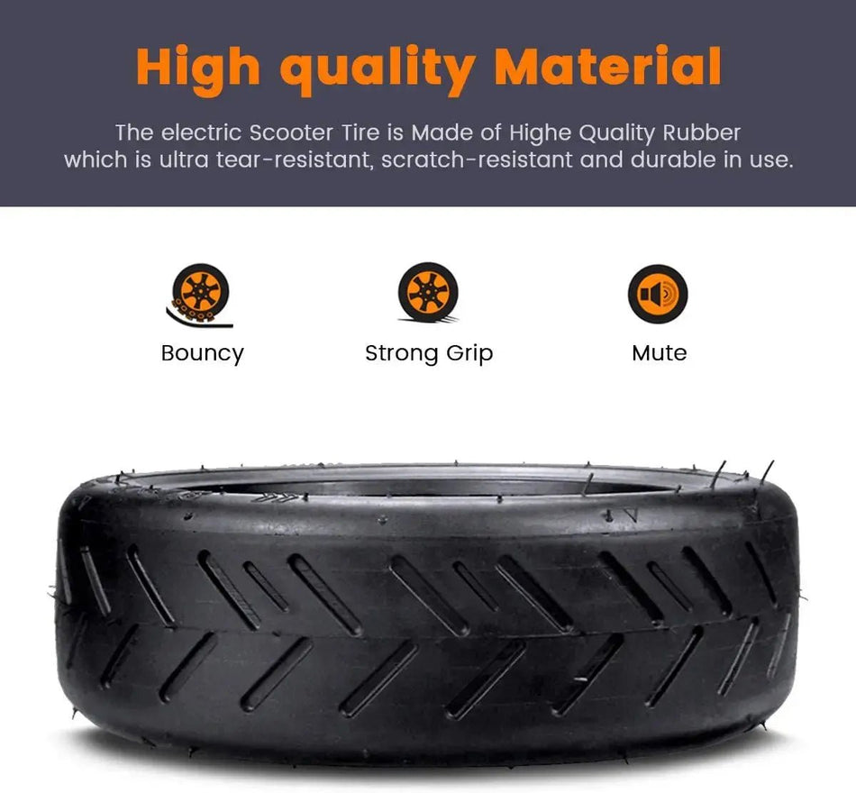 Electric Scooter Rubber Tire 8 1/2x2 Upgraded Thicken Inner Tube 8.5" Replacement Tire - AXSSIBLZ