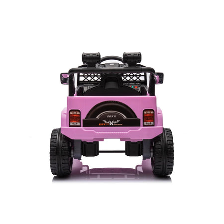 Kids Ride on Truck Car, 12V Ride on Toy Electric Cars for Kids w/ Remote, Bluetooth,pink AXSSIBLZ