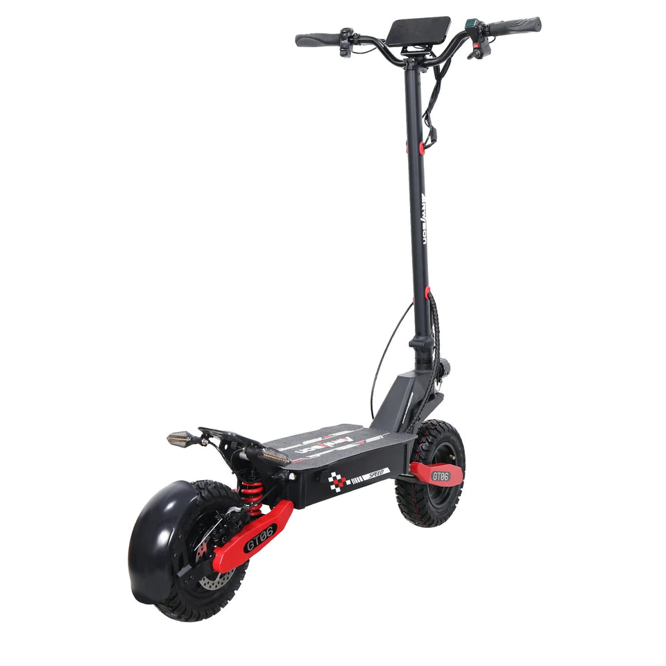 30MPH Electric Scooter,1200 Motor,20/40Miles Range EScooter With Spring Damping,Disc Brake,11'' Off-Road Tires Folding Scooter AXSSIBLZ