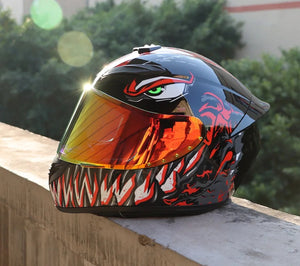 DOT Men and women motorcycle helmets are safe in winter Four Seasons Knights can be equipped with Bluetooth motorcycle helmets AXSSIBLZ