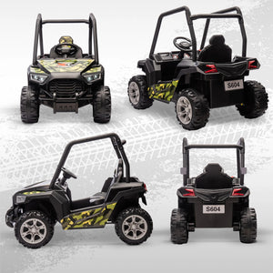 12V Kids Electric Car with Parent Remote Control, Spring Suspension AXSSIBLZ