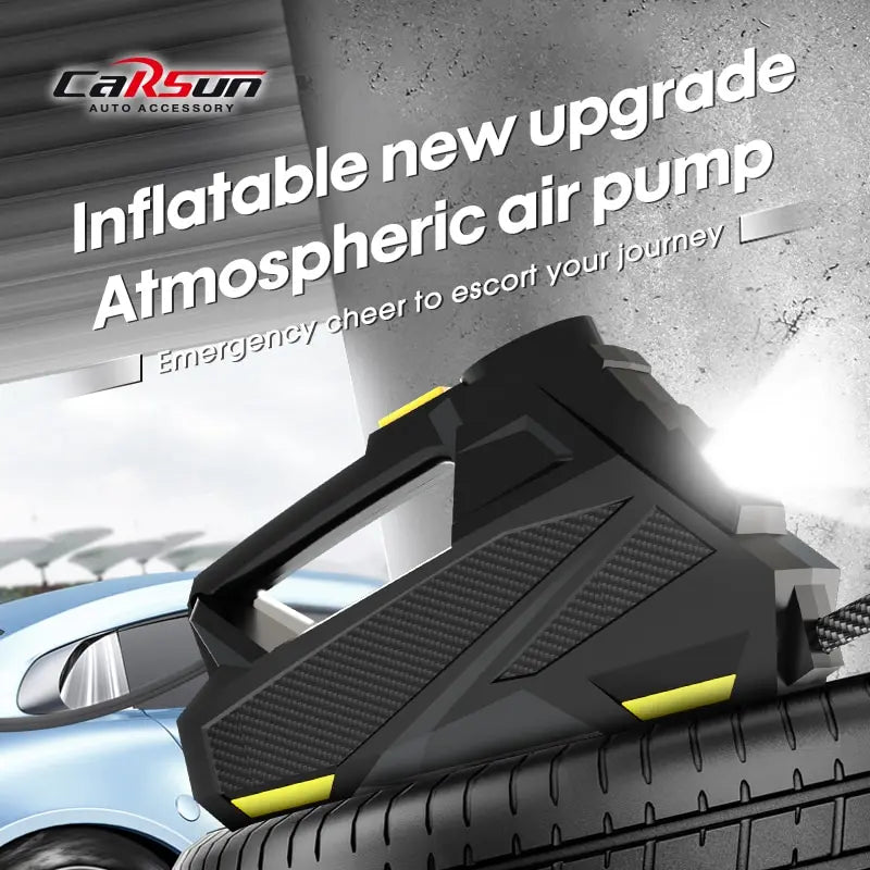C3012 Ultimate Corded Portable 12V PowerPump 150PSI Electric Tire Inflator & Car Air Compressor AXSSIBLZ