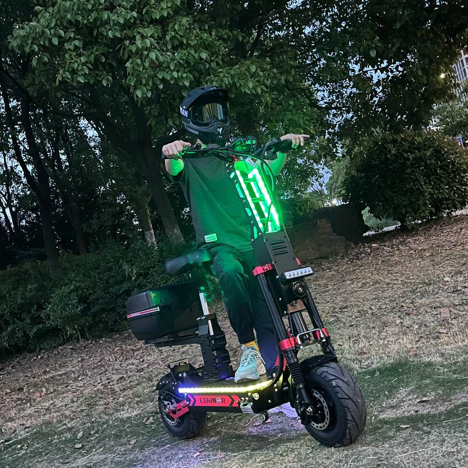 30-100AH Electric Scooter Adult Powerful Dual Motor 100 KMH 110 KM/H 72V 8000W 10000W 12000W 15000W Fast Long Range Escooter AXSSIBLZ