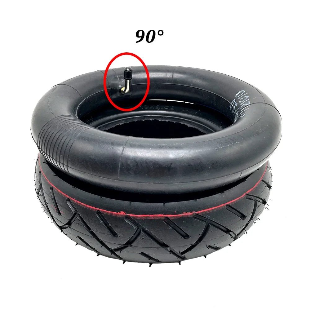 10 Inch 10x2.50 Pneumatic Tire Inner Tube Outer Tyre for Electric Scooter Front and Rear Wheel Replacement Parts AXSSIBLZ