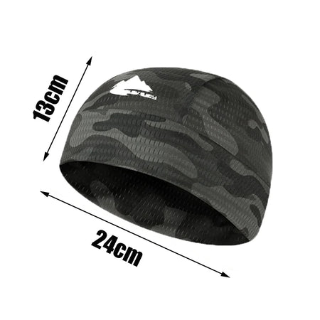 Cooling Skull Cap Helmet Lining Breathable Sweat Wicking Cycling Sports Running Hat Comfortable Outdoor Hiking Cap Quick Dry Cap AXSSIBLZ