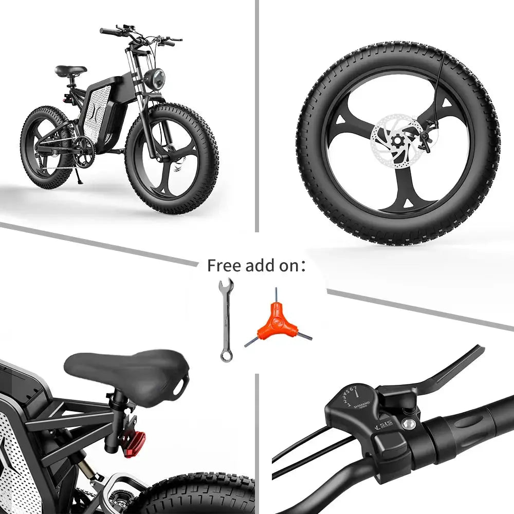 Idotata X20 E-Bike - AXSSIBLZ