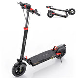 ENGWE 830W Peak Electric Folding Scooter, 48V 18.2AH, 43.5 Miles Range, 28mph, 10*4.0 Tires, Full Suspension, City & Rough Road AXSSIBLZ