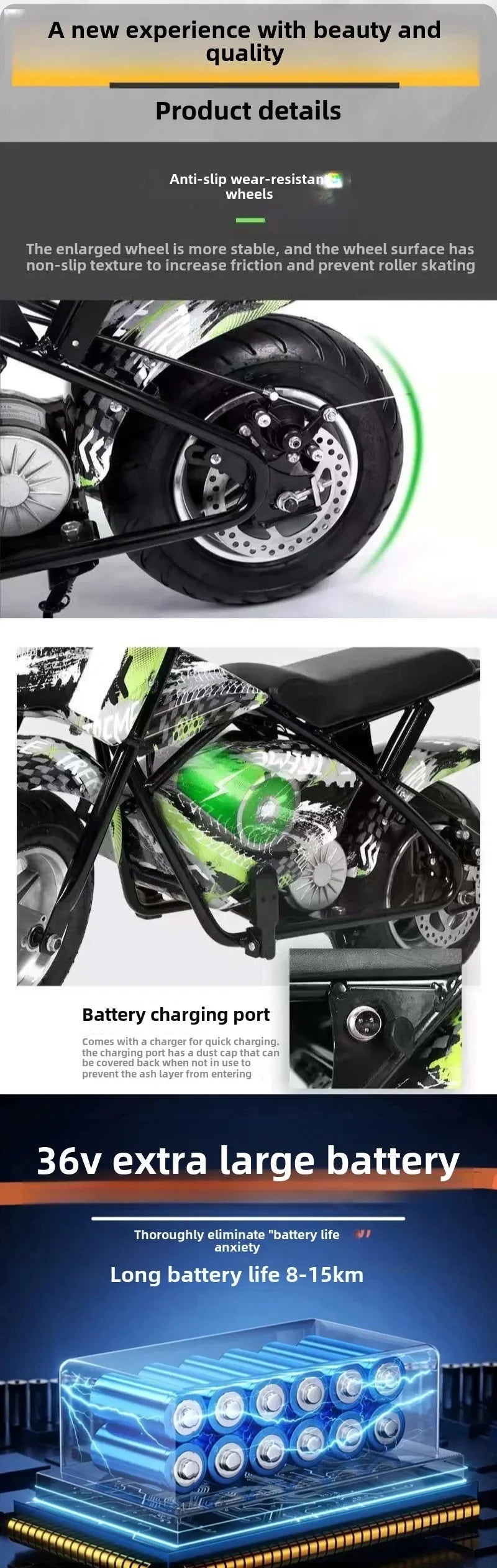 Harley Kids Motorcycle Light Play Electric Two Wheel Storm Motorcycle Electric Vehicle Kids Electric Motorcycle AXSSIBLZ