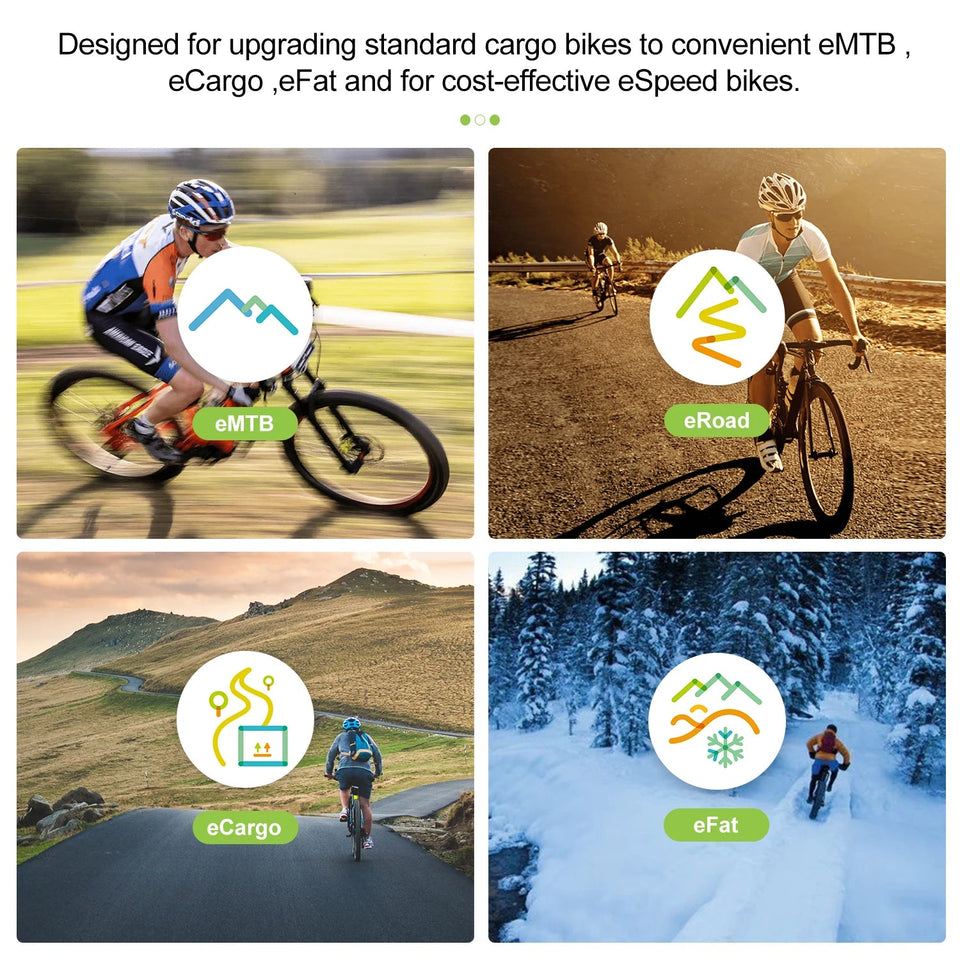 Bafang 750W BBS02B Mid-Drive Ebike Conversion Kit – High-Performance Motor & Hailong Battery (48V/52V, 17.5Ah/20Ah) AXSSIBLZ