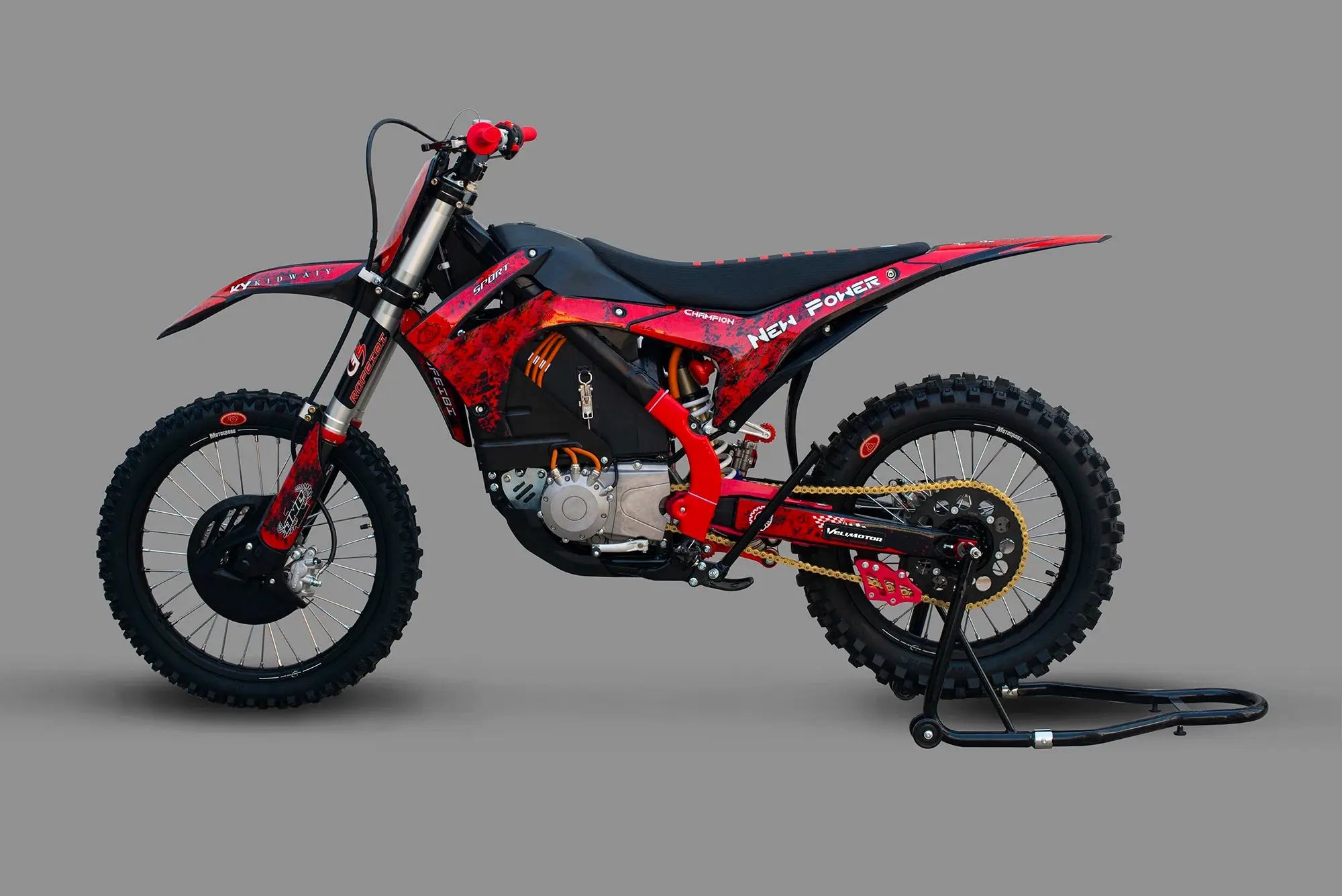 Velimotor 25KW Motor 5-Gear Offroad Electric Dirtbike - AXSSIBLZ