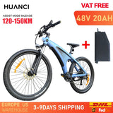 HUANCI Q5 electric bike ebike Adults Electric bicycle  48V 20AH 27.5 Inch electric e bike Electric bike Mountain electric bikes AXSSIBLZ