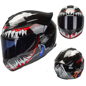 Motorcycle Helmet Racing Motocross Helmets Full Face Helmet Flip Up Moto Adult Motorbike Street Touring Riding Casco Capacete AXSSIBLZ