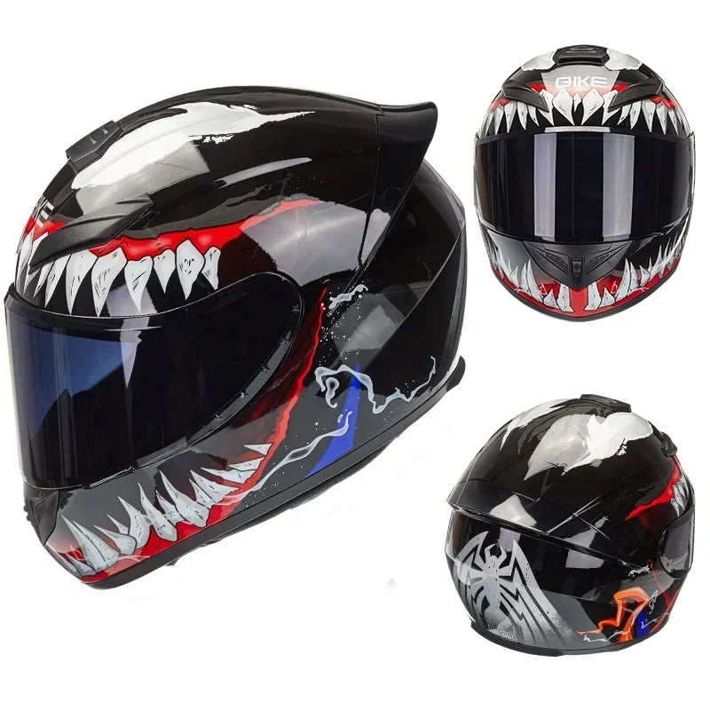 Motorcycle Helmet Racing Motocross Helmets Full Face Helmet Flip Up Moto Adult Motorbike Street Touring Riding Casco Capacete AXSSIBLZ