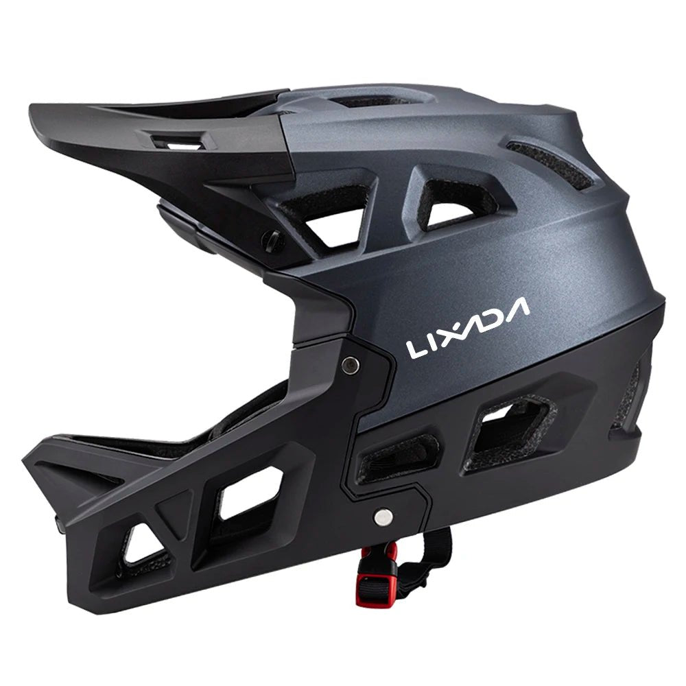 Full Face Mountain Bike Helmet Adult Racing Downhill MTB Helmet Equipped with EPP Chin Support for Adults Mountain Bike Cyclist AXSSIBLZ