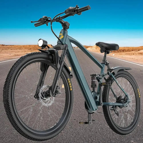 500W Electric Mountain Bike for Adults, 36V 374Wh/468Wh Battery Electric Bicycle, 26