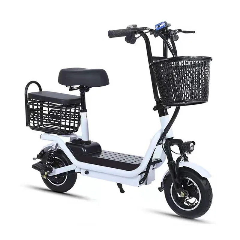 TrioVolt Family-Oriented Lightweight Electric Moped AXSSIBLZ