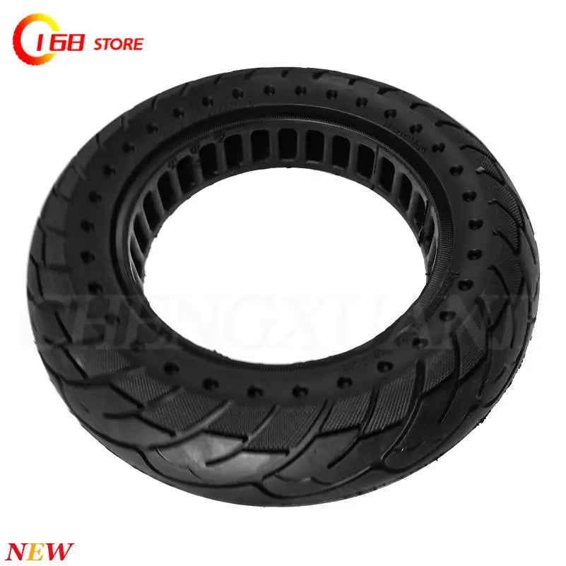 10 Inch 10X2.5 Solid Tire for Ninebot Max G30 Electric Scooter 10inch Explosion-Proof Hollow Honeycomb Tyre AXSSIBLZ