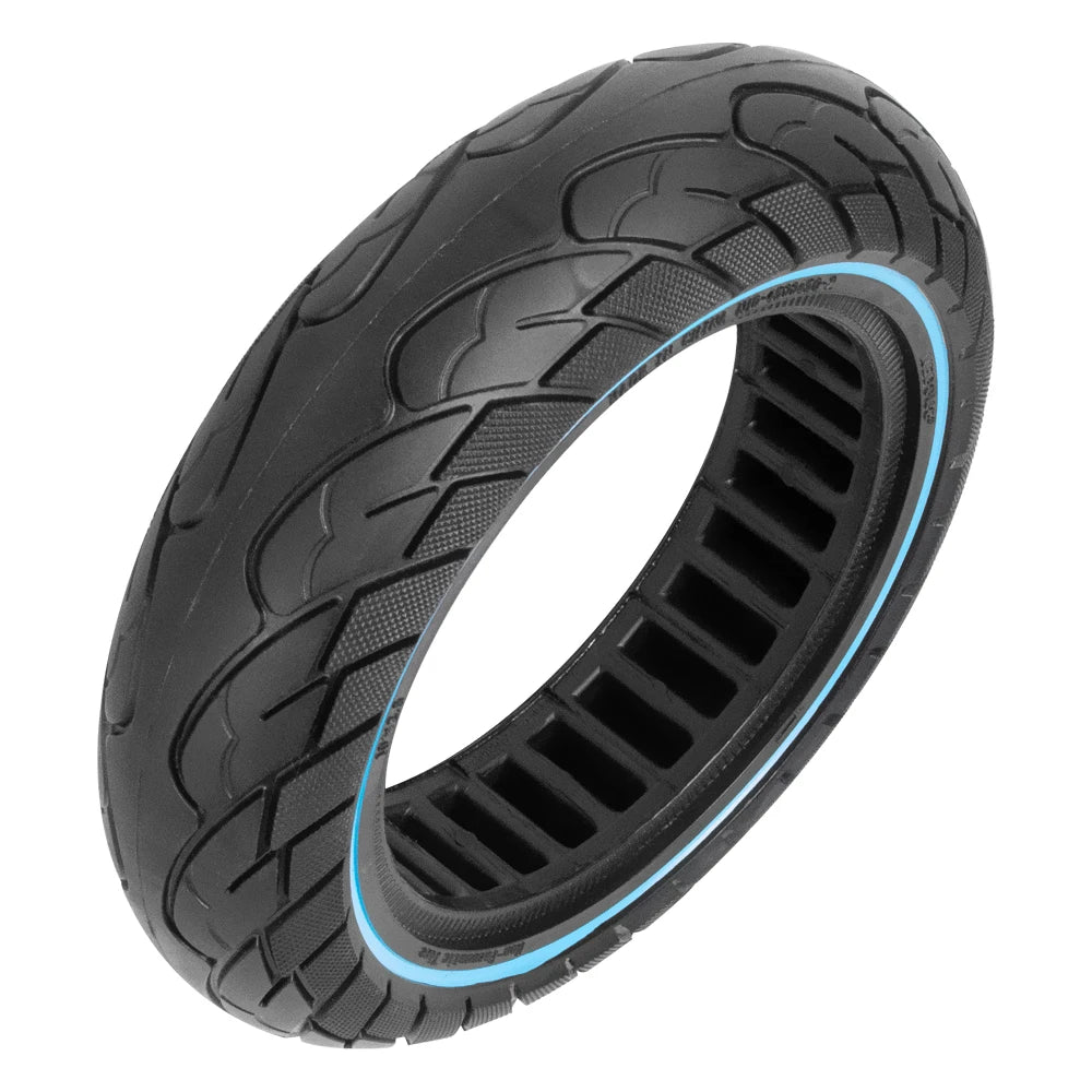 10X2.5 Tubeless Tires 60/70-6.5 Solid Tire for Ninebot Max G30 Electric Scooter 10inch Explosion-Proof Hollow Honeycomb Tyre AXSSIBLZ