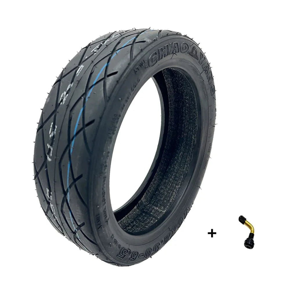 Chaoyang 10x2.70-6.5 Tubeless Tire 10x2.50-6.5 Vacuum Tyre with Valve for Electric Scooter 10 inch Pneumatic Wheel Accessories AXSSIBLZ