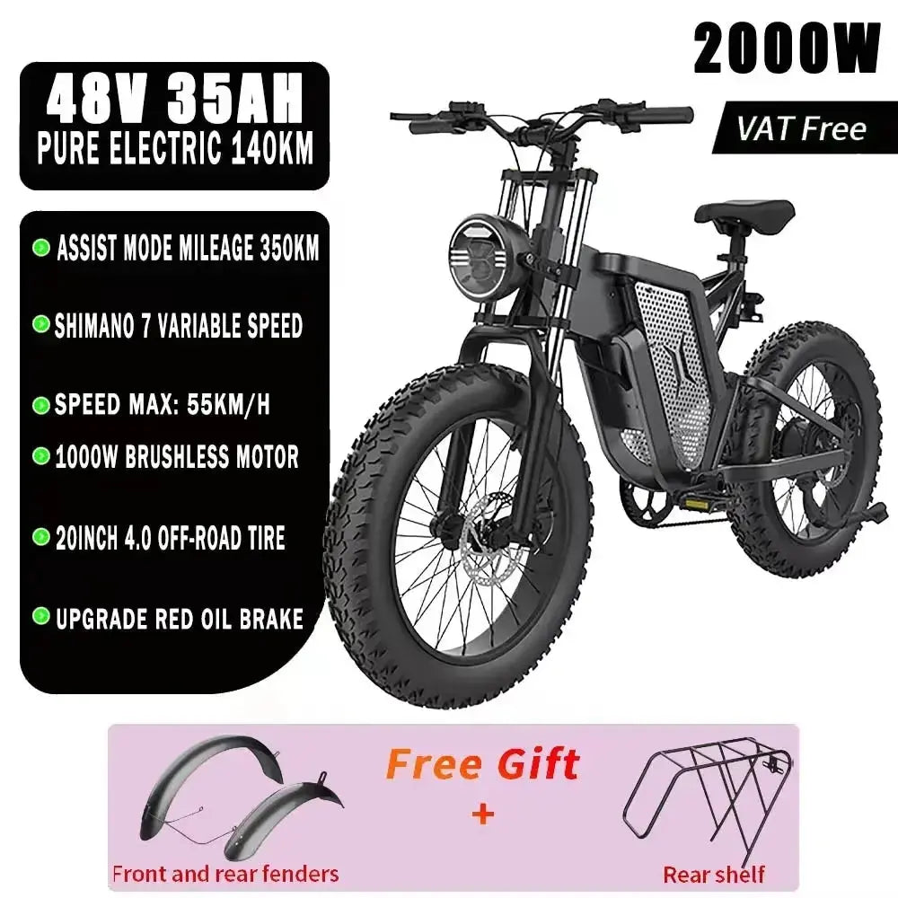 Deepower x20 fat tire electric bike