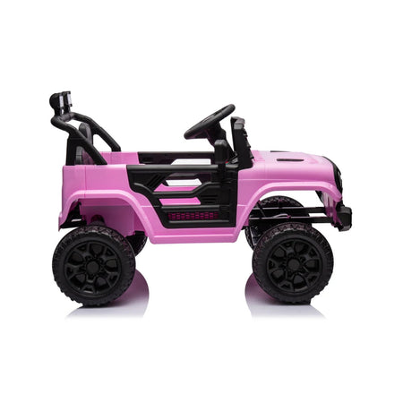 Kids Ride on Truck Car, 12V Ride on Toy Electric Cars for Kids w/ Remote, Bluetooth,pink AXSSIBLZ
