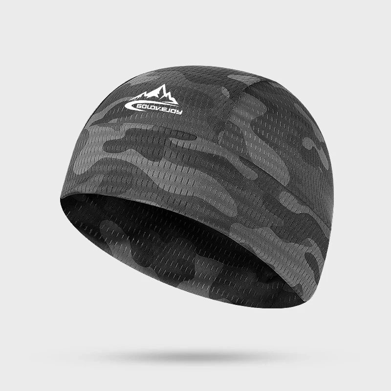 Cooling Skull Cap Helmet Lining Breathable Sweat Wicking Cycling Sports Running Hat Comfortable Outdoor Hiking Cap Quick Dry Cap AXSSIBLZ