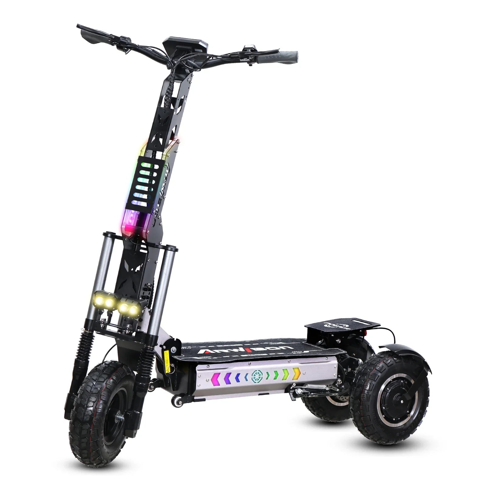 MT30 China Stock 6000W Dual Motor 60V 65Ah Battery Scooter 13-inch Tires Foldable 3-wheel Electric Scooter Oil Brake AXSSIBLZ