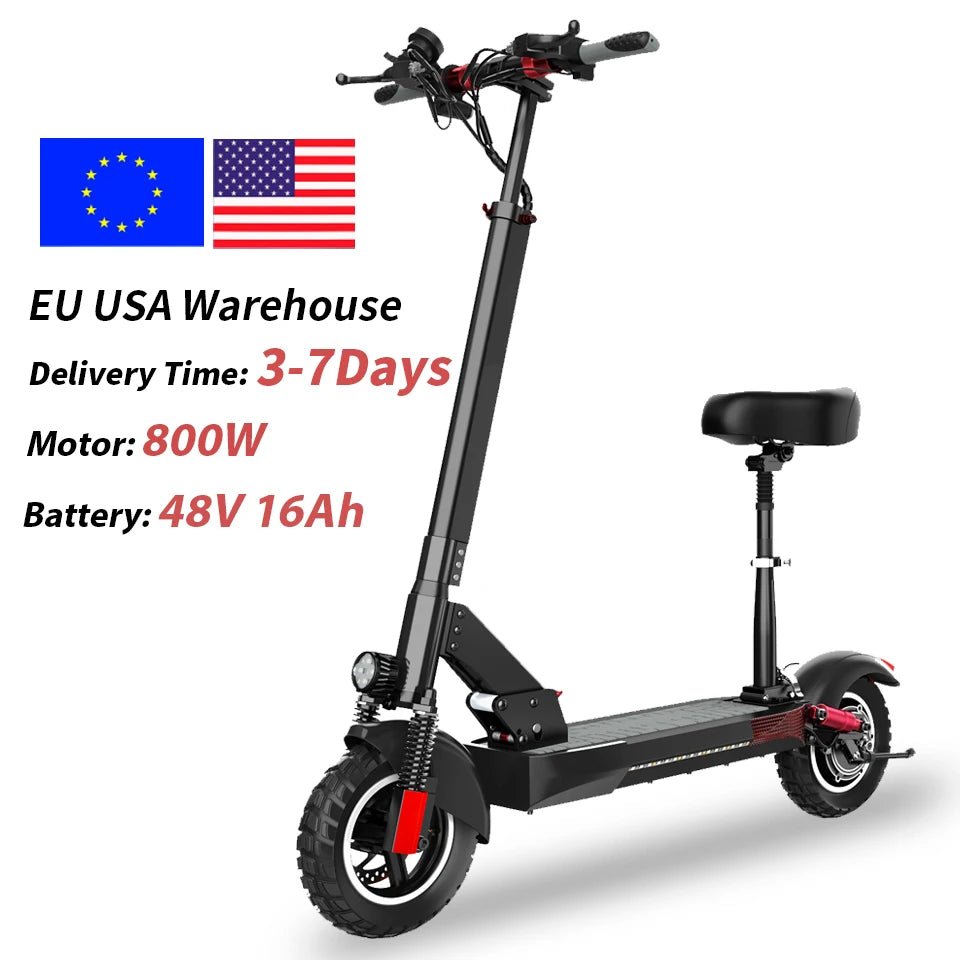 EU US USA Warehouse Foldable 2 Wheel Portable Mobility Electric Scooter 800w For Adult AXSSIBLZ