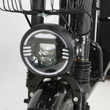 60V Monster Electric Bike 16inch 009Large Battery Long Range Courier Food Delivery Electric Bicycle Cargo Ebike AXSSIBLZ