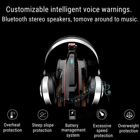 Original INMOTION V10F Self Balance Scooter 84V 960Wh Battery 2000W Motor Unicycle 40km/h Speed with APP Smart Monowheel EUC AXSSIBLZ