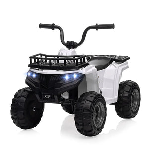 Kids Ride On ATV, 12V Battery Powered Electric Vehicle With Remote Control, 4-Wheeler Quad ATV Play Car For Boys Girls AXSSIBLZ