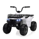 Kids Ride On ATV, 12V Battery Powered Electric Vehicle With Remote Control, 4-Wheeler Quad ATV Play Car For Boys Girls AXSSIBLZ