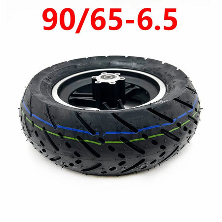 11 Inch Wheel 90/65-6.5 CST Tubeless Tire with Aluminum Alloy Rim for Electric Scooter Front Wheels Modification Accessories AXSSIBLZ