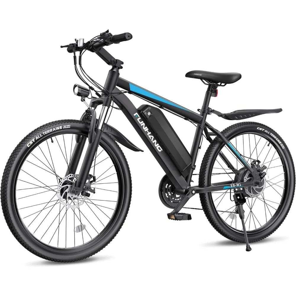 Funhang 1000W Electric Mountain Bike for Adults – 26