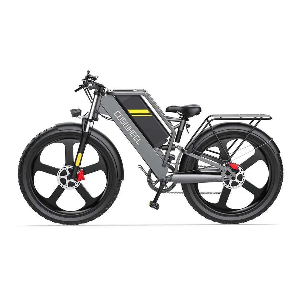 Coswheel Electric Bike For Adult T26 26Inch 1500W Mountain bike Electric Motorcycle 48V 25Ah Removable Battery Off Road EBike AXSSIBLZ