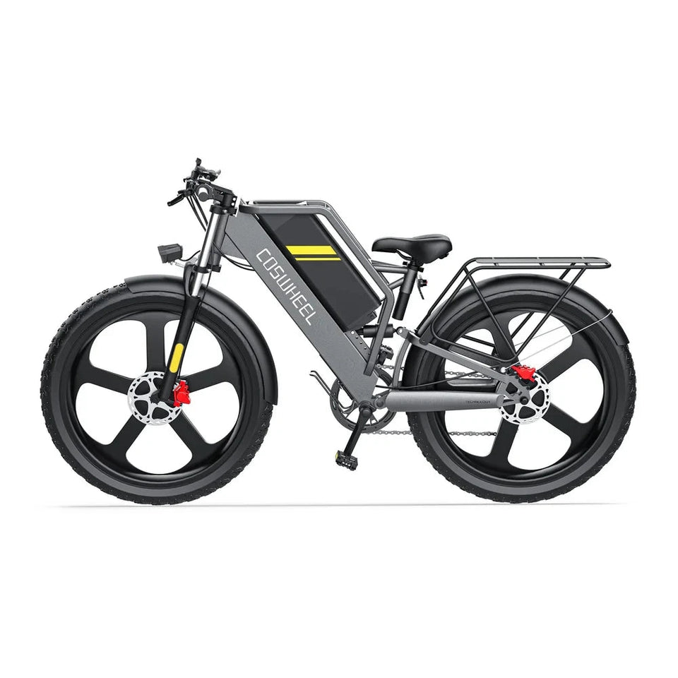 Coswheel Electric Bike For Adult T26 26Inch 1500W Mountain bike Electric Motorcycle 48V 25Ah Removable Battery Off Road EBike AXSSIBLZ