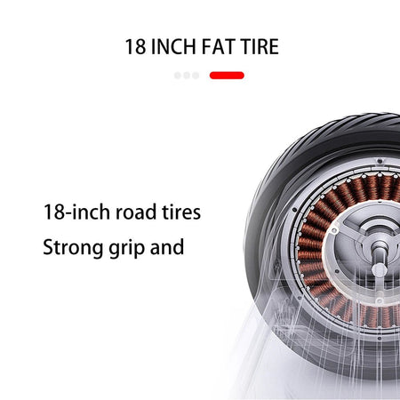 3000W Motor E Scooters Motorcycle Max Speed 45 KM/H 18 Inch Fat Tire  60V20AH Max Load 200KG Adult Electric 2 Wheel Scooter AXSSIBLZ