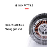 3000W Motor E Scooters Motorcycle Max Speed 45 KM/H 18 Inch Fat Tire  60V20AH Max Load 200KG Adult Electric 2 Wheel Scooter AXSSIBLZ