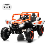 24V Ride On Car for Kids w/Remote Control, JOYRACER Battery Powered Off-Road UTV, 4x150W Motors,4 Shock Absorbers, 4.5 Mph Max S AXSSIBLZ