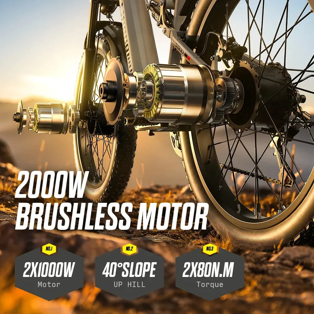 Brushless motor e bike