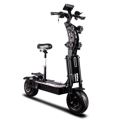 Dual Motor 10000W Top Electric Scooter 14 Inch Oversized Off-Road Tyres 72V-40AH Panasonic Brand Battery Maximum Speed 120KM/H AXSSIBLZ