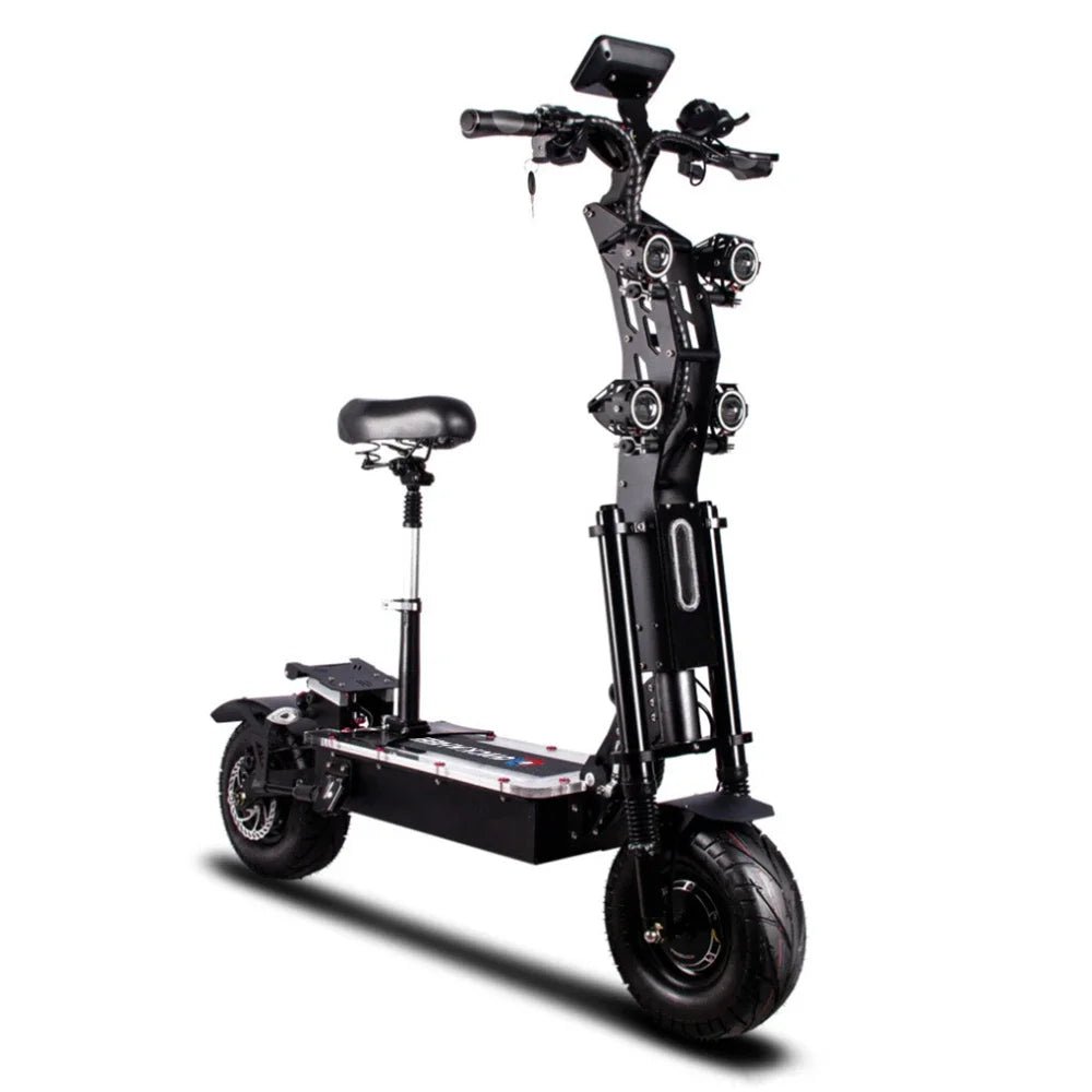 Dual Motor 10000W Top Electric Scooter 14 Inch Oversized Off-Road Tyres 72V-40AH Panasonic Brand Battery Maximum Speed 120KM/H AXSSIBLZ